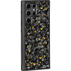 Allen Gold Flake Real Forged Carbon Fiber Phone Case S23 Plus