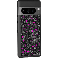 Simply Carbon Fiber Google Pixel Purple Flake Real Forged Carbon Fiber Phone Case CLASSIC Series