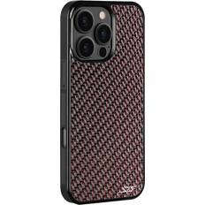 Allen iPhone Red Lace Real Carbon Fiber Phone Case CLASSIC Series