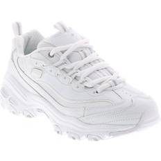 Skechers D'lites Fresh Start Sneakers - White/Silver