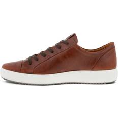 Ecco 43 - Herr Sneakers på rea ecco Mens Trainers Soft 470364 Casual Lace-Up Low-Top Sneakers Leather 9-9.5 Cognac 9-9.5 9-9.5 Men x