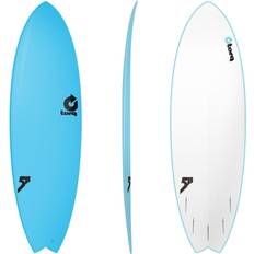 Surfboard Torq Softboard 5.11 Fish Blue