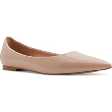 Aldo Women Ballerinas Aldo Women's Stessyflat Pointed-Toe Ballet Flats Bone Patent (11M)