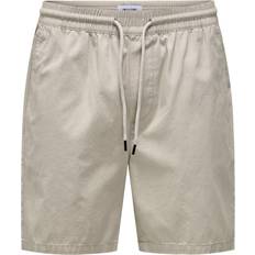 Beige Shorts Only & Sons Onstel Broek Beige