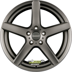 16" - 7" - Aluminiumfälgar Bilfälgar Dezent TY Graphite 7.0x16 5/112.00 ET43 B57.1