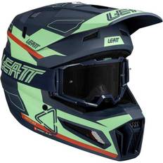 LEATT V25 With Googles Off-road Helmet