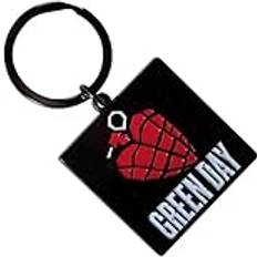 Green Day Green Day Grenade Band Logo Keychain
