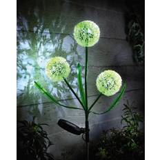 B&Q Garden & Outdoor Environment B&Q Solar Allium Bloom Stake Light - 2 x 75 x 9 cm - One Size