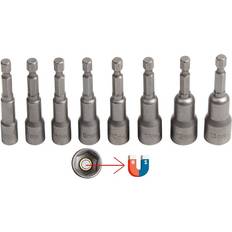 Power Tool Accessories Weber Drill Bit Sockets Magnetic 8 Pieces WT8638