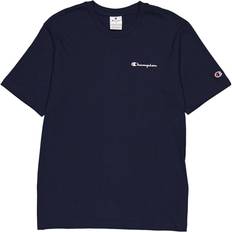 Champion Herr T-shirts Champion Crewneck T-shirt Sky Captain, Male, Kläder, T-shirt, Blå