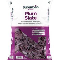Slate chippings Suburban Stone Suburban Stone Plum Slate Chippings 20 kg - Purple
