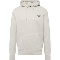 Superdry Herren Pullover Superdry Sweatshirt 'Essential' dunkelgrau graumeliert