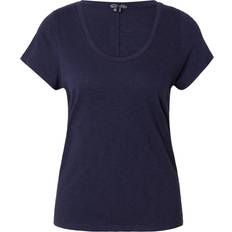 Superdry Nainen T-paidat Superdry Studios Scoop Neck T-Shirt, Eclipse Navy