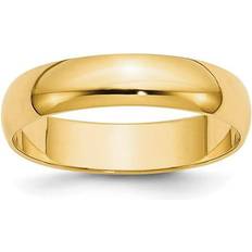 Gold - Wedding Rings Special Sparkle 14K mm LTW Half Round Band, Yellow