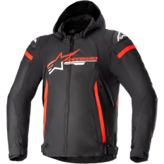 Herr - Textil Motorcykeljackor Alpinestars Mc-Jacka Mc jacka textil zaca svart röd vit Herr