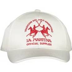 La Martina La Martina Elegant Visored Hat with Embroidered Logo