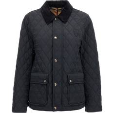 Burberry Women Jackets Burberry Burberry-Quilted Jacket Giacche Nero-Donna