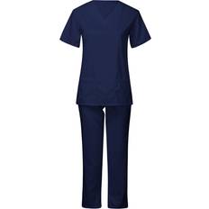 Women - XXS Suits Taylonsss, Taylonsss Clearance Women Short-Sleeved Solid Color Pocket V-Neck Nurse Suit