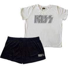 White - Women Pyjamas Kiss short sleeves r500z