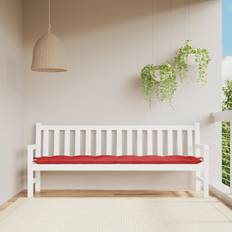Hynder Havebænke vidaXL Hynde Til 200x50x7 cm Oxfordstof Rød Havebænk