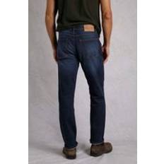 Weird Fish Edward Straight Leg Denim Jeans Dark Blue