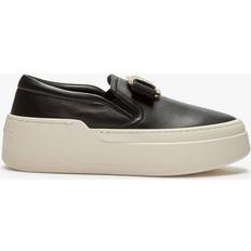 Ferragamo Sneakers Ferragamo Women New Vara plate slip on Black