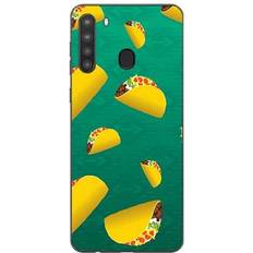 MightySkins SAGA21-Tacos Skin for Samsung Galaxy A21 Tacos