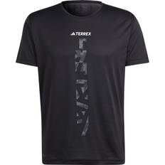 adidas Terrex Agravic Trail Running Tee - Black