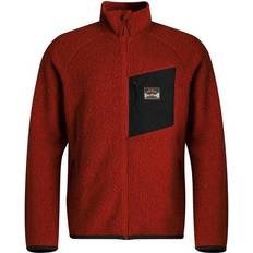 Lundhags Flok Wool Pile Fleecejacka Herr - Röd