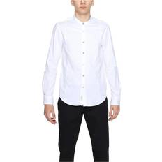 Mandarin Krage Skjorta - White