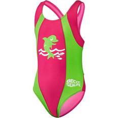 Beco Beco-Sealife Badpak - Roze/Groen