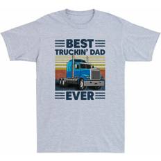 Day funny dad ever funny truckin' men's t-shirt gifts tee father's trucker best