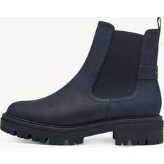 Tamaris Damen Chelsea Boots Tamaris Chelsea Boot blau