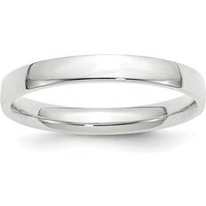 Wedding Rings - White Bagatela mm 10KW LTW Comfort Fit Band, White