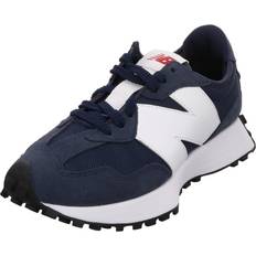 New Balance Unisex Løpesko New Balance Unisex 327 in Blue/White Suede/Mesh, 13.5 Black/White