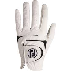 Men Golf Gloves FootJoy WeatherSof Golf Glove Men's Cadet Large White