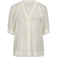 Copenhagen Muse Blouse Long Sleeve Shirt - Beige