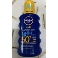 Nivea Färgad Spray för Solbränna för Barn SPF 50+ 200 ml