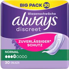 Always Discreet Incontinence Pads Normal Big Pack 30-pack