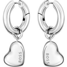 Stainless Steel Earrings BOSS Ohrringe Honey Love Edelstahlfarben - Silber