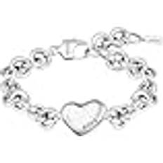 Stainless Steel Bracelets BOSS smycken dam HONEY LOVE kollektion kedja armband rostfritt stål 1580638, En storlek, Rostfritt stål, Ingen ädelsten