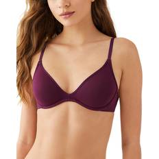 b.tempt'd by Wacoal b.tempt'd by Wacoal Women's Cotton to Tee Scoop Underwire Bra in Potent Purple HerRoom.com