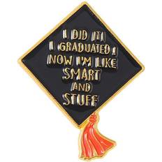 Brown Jewellery Veishet (XZ6240) Stunning Graduation Brooch Metal Pin With Elegant Design Celebrating Academic Excellence