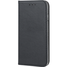 Flip-etui med stativ til iPhone 16 Pro Sort