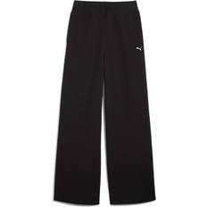 Unisex - Yoga Bukser Puma Sportsbukser Q4 Studio Textured HW Pant - Sort