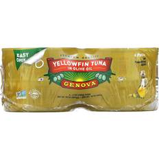 Genova Yellowfin Tuna In Olive Oil 4 Pack 5 oz (142 g)