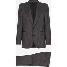 Multicolored Suits Dolce & Gabbana Single-breasted Sicilia-fit Suit Man Multicolor