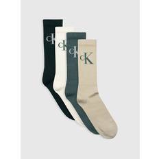 Calvin Klein Green Socks Calvin Klein 4 Pack Giftboxed Trainer Crew Socks - Green