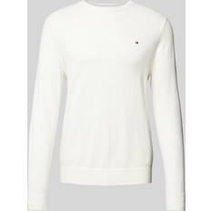 Tommy Hilfiger Kasjmierblend Trui - Rood/Zwart/Wit