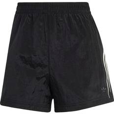 Damen - Nylon Shorts Atlanta Cut Line Nylon Shorts - Schwarz/Weiß